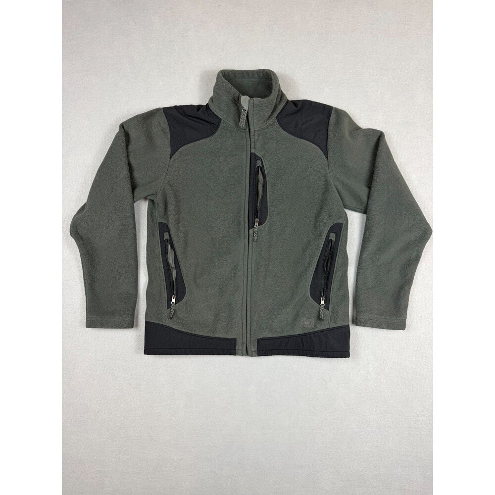REI Co-op Fleece Jacket Women's Gray Full Zip Outdoor Hiking Coat Size S